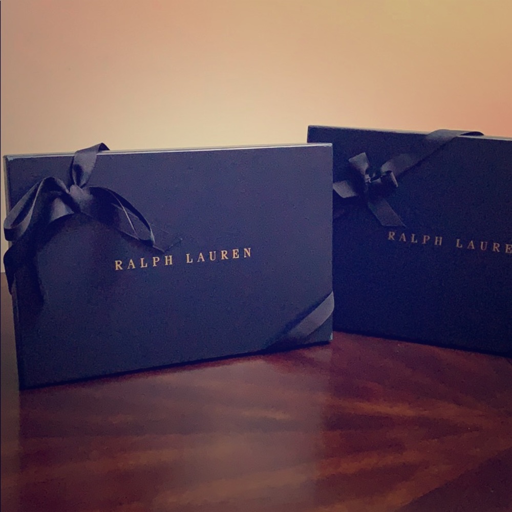 Ralph Lauren empty gift boxes